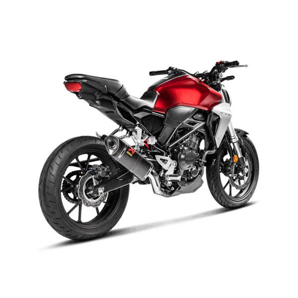 Глушник мотоцикловий Akrapović для Honda CB 300 R 18-20 Slip-On Line, Carbon
