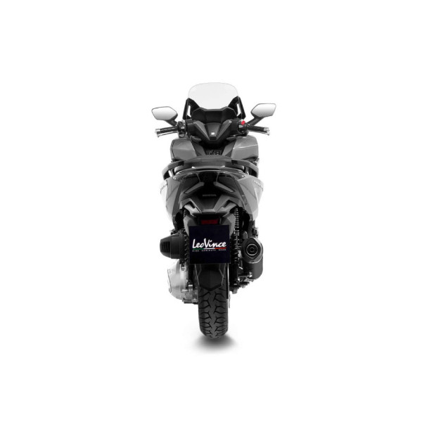 Вихлопна система LeoVince NERO Slip-On, Нержавіюча сталь для Honda Forza 350 21-
