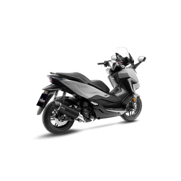 Вихлопна система LeoVince NERO Slip-On, Нержавіюча сталь для Honda Forza 350 21-