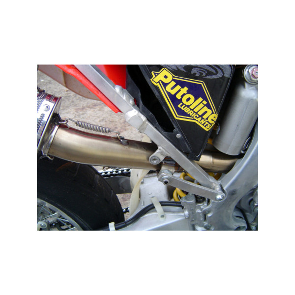 Повний вихлопний пристрій G.P.R Albus Ceramic Алюміній-Білий Глянцевий - Honda CRF 450 R/E 06-08