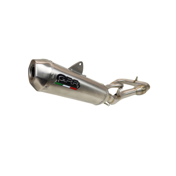 Повний вихлопний комплекс G.P.R Pentacross Inox Нержавіюча сталь - Honda CRF 450 R 21-22