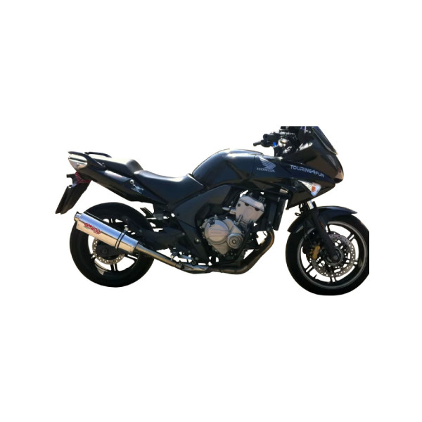 Глушник G.P.R Trioval Slip-On, Нержавіюча сталь - Honda CBF 500 04-07