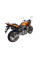 Глушник G.P.R Furore Nero Slip-On, чорний алюміній - Honda CB 600 F Hornet 03-06
