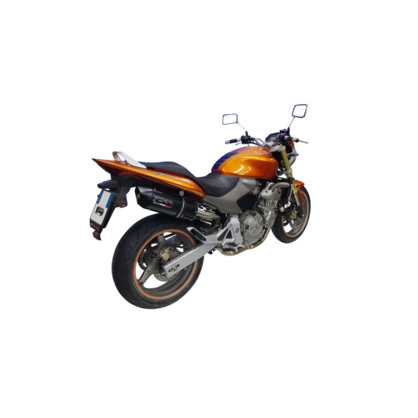 Глушник G.P.R Furore Nero Slip-On, чорний алюміній - Honda CB 600 F Hornet 03-06