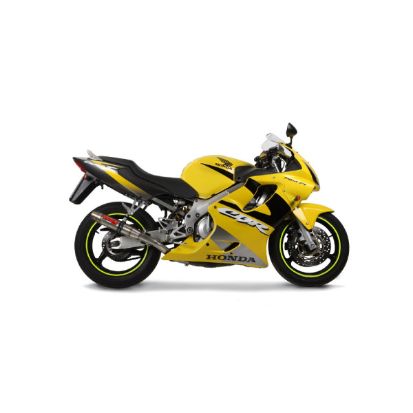 Глушник G.P.R Deeptone Inox Slip-On, Нержавіюча сталь - Honda CBR 600 F / Sport 01-07