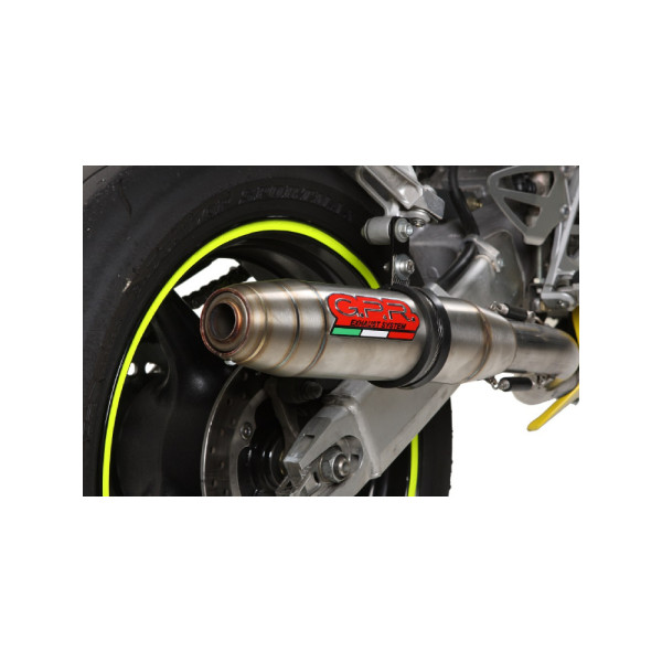 Глушник G.P.R Deeptone Inox Slip-On, Нержавіюча сталь - Honda CBR 600 F / Sport 01-07