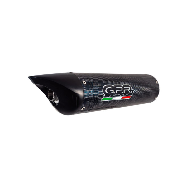 Глушник G.P.R Tiburon Poppy Racing Slip-On, Нержавіюча сталь - Honda CBR 600 RR 07-16