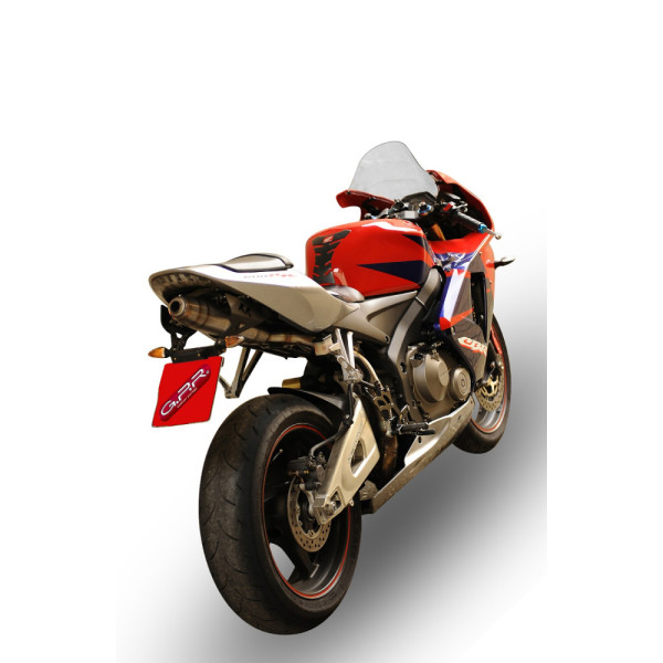 Глушник G.P.R Deeptone Inox Racing Slip-On, Нержавіюча сталь - Honda CBR 600 RR 07-16