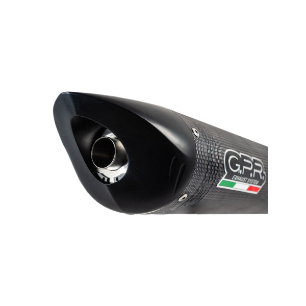 Глушник G.P.R Tiburon Poppy Slip-On, Нержавіюча сталь - Honda CBR 600 RR 05-06