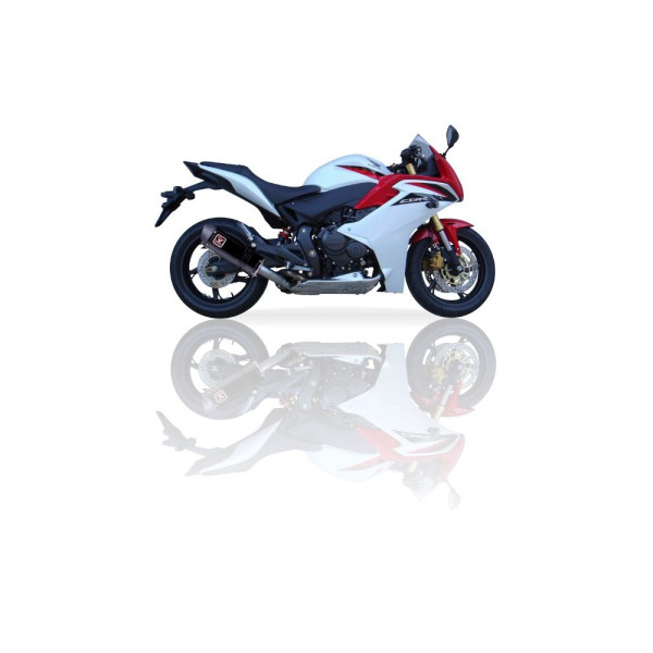 Глушник мотоцикловий IXIL HEXOVAL XTREM BLACK XOVS Honda CB 600F/ S HORNET 07-16(PC41)/ CBR 600F 11-13(PC41)