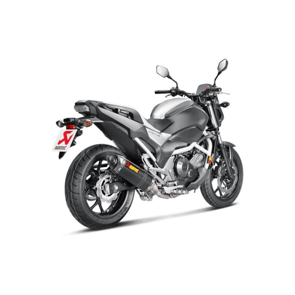 Глушник мотоцикловий Akrapovič Slip-On Line Honda Integra (12-20)/ NC 700 S/ 750 S (12-20)/ NC 700 X/ 750 X (12-20) вуглецеве волокно