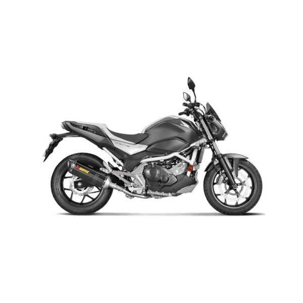 Глушник мотоцикловий Akrapovič Slip-On Line Honda Integra (12-20)/ NC 700 S/ 750 S (12-20)/ NC 700 X/ 750 X (12-20) вуглецеве волокно