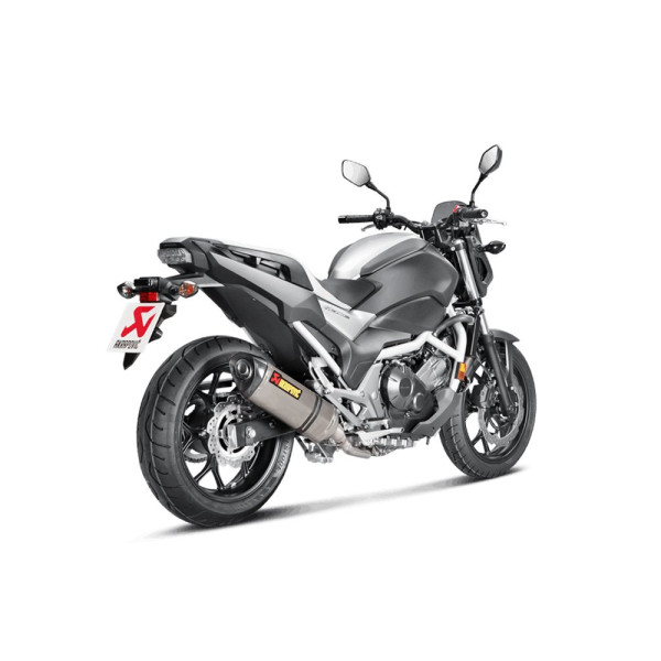 Глушник мотоцикловий Akrapovič Slip-On Line Honda Integra (12-20)/ NC 700 S/ 750 S (12-20)/ NC 700 X/ 750 X (12-20) титан