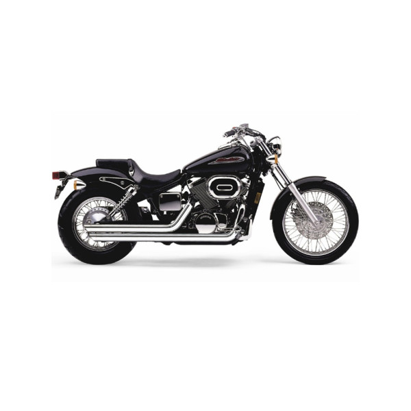 Повний вихлопний системи Cobra Streetrod Slashdown для моделей Honda VT 750 DC Black Widow (00-03)