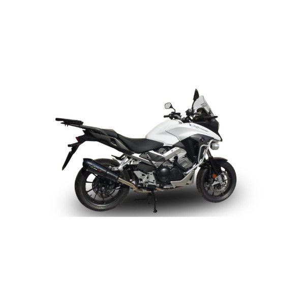 Глушник G.P.R Gpe Evo4 Poppy Slip-On, Нержавіюча сталь - Honda VFR 800 X Crossrunner 17-20 e4