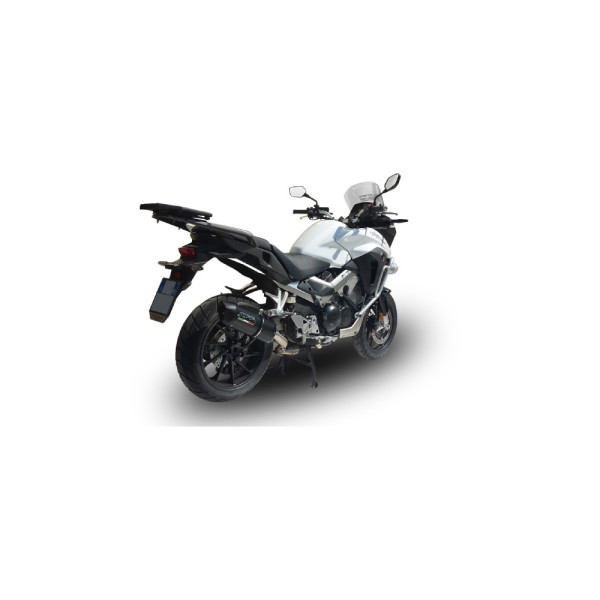 Глушник G.P.R Furore Nero Slip-On, Чорний Алюміній - Honda VFR 800 X 15-16 e3