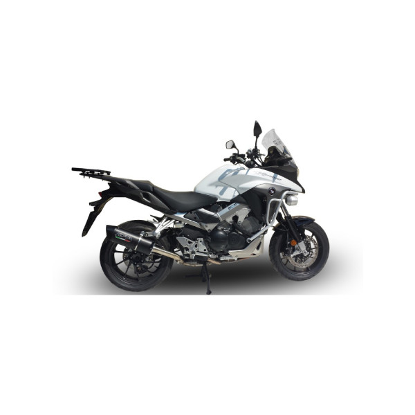 Глушник G.P.R Furore Nero Slip-On, Чорний Алюміній - Honda VFR 800 X 15-16 e3