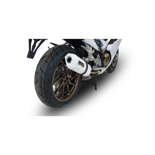 Глушник G.P.R Albus Ceramic Slip-On, Aluminium - Honda VFR 800 F 14-16 e3