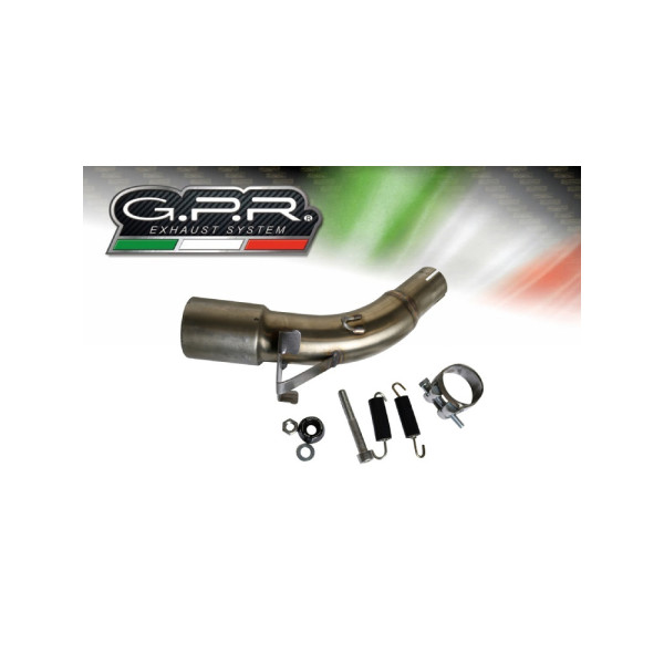 Глушник G.P.R Satinox Slip-On, Нержавіюча сталь - Honda VFR 800 F 14-16 e3