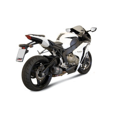 Вихлопна система з каталізатором Slip-On Line (Suono) MIVV для Honda CBR1000 RR (08-13) сріблястий