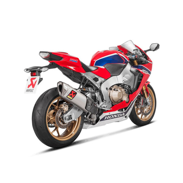 Глушник мотоцикла Akrapović для Honda CBR 1000 RR 17-19, CBR 1000 RR ABS 17-19, CBR 1000 RR SP/SP2 17-19 Slip-On Line, Titanium