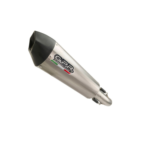 Глушник G.P.R GP Evo4 Titanium Slip-On, Titanium - Honda CRF 1000 L Africa Twin 18-20 e4