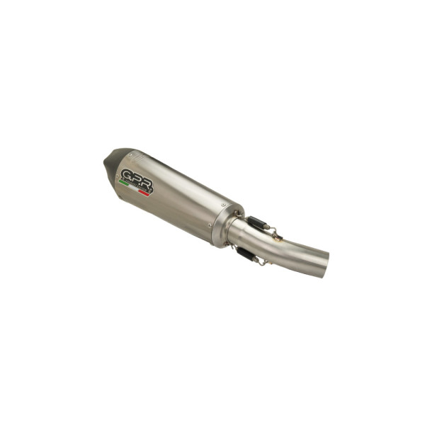Глушник G.P.R GP Evo4 Titanium Slip-On, Titanium - Honda CRF 1000 L Africa Twin 18-20 e4