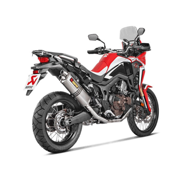 Вихлопна система без глушника Akrapovič Honda CRF1000L Africa Twin (16-19) нержавіюча сталь