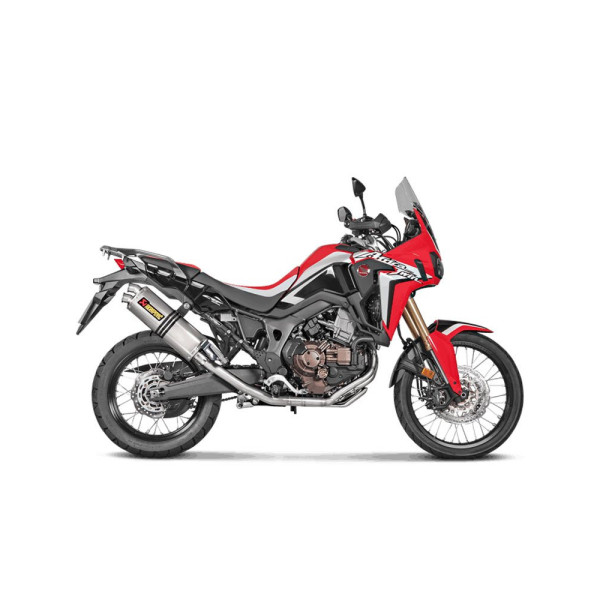 Вихлопна система без глушника Akrapovič Honda CRF1000L Africa Twin (16-19) нержавіюча сталь