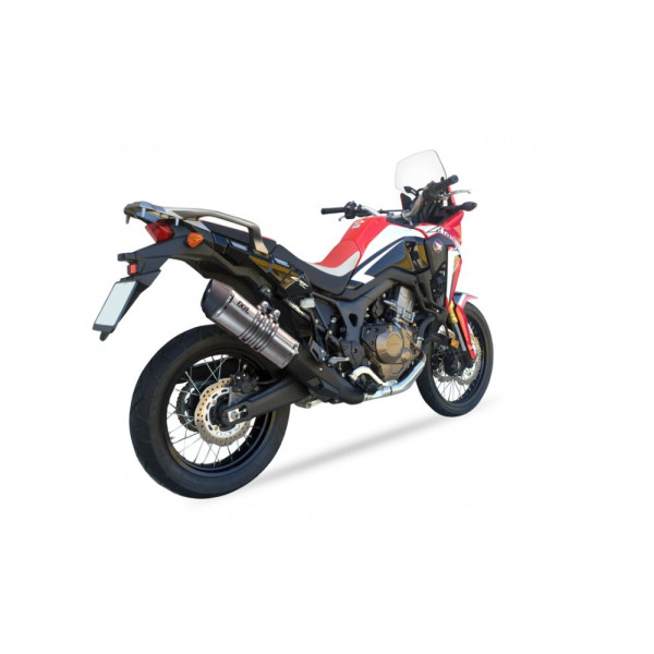 Глушник мотоцикловий IXIL SOVE Hexoval Xtrem Evolution Honda CRF 1000 L Africa Twin (16-19)