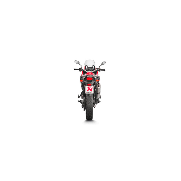 Глушник мотоцикловий Akrapovič Slip-On Line Honda CRF1000L Africa Twin (16-19) титан