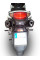 Подвійний глушник G.P.R Furore Nero Slip-On, Чорний Алюміній - Honda Varadero 1000 99-11