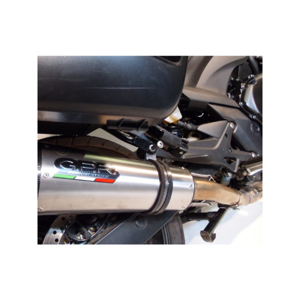 Глушник G.P.R Furore Nero Slip-On, Чорний Алюміній - Honda CBF 1000 10-16