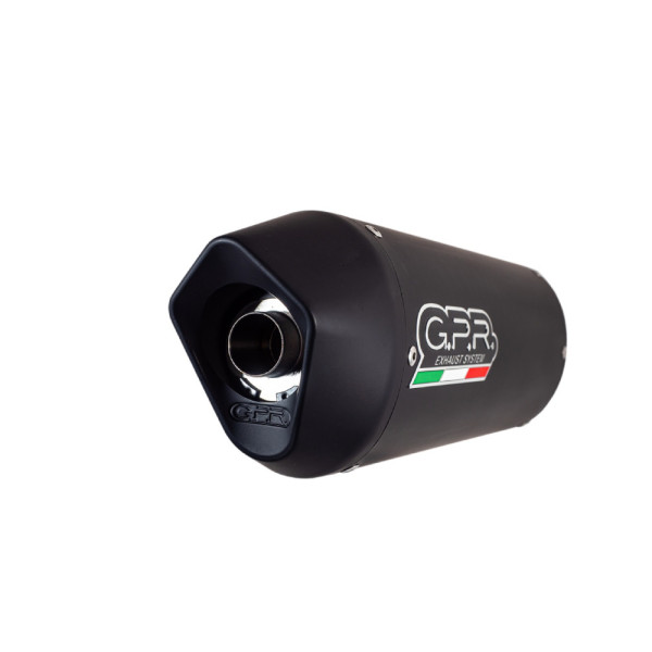 Глушник G.P.R Furore Nero Slip-On, Чорний Алюміній - Honda CBF 1000 10-16