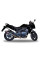 Глушник G.P.R Trioval Slip-On, Нержавіюча сталь - Honda CBF 1000 10-16