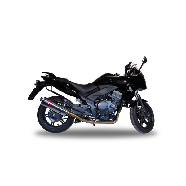 Глушник G.P.R Trioval Slip-On, Нержавіюча сталь - Honda CBF 1000 10-16