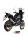 Глушник мотоцикловий Slip-On Line (Speed Edge) MIVV для Honda CRF1100L Africa Twin (20-) срібний