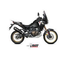 Глушник мотоцикловий Slip-On Line (Speed Edge) MIVV для Honda CRF1100L Africa Twin (20-) чорний