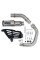 Вихлопна система Vance & Hines Hi-Output для Hondy Z 125 Monkey (18-) Затерта сталь