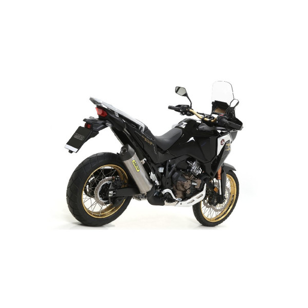Глушник Arrow Honda CRF 1100 L Africa Twin 20-21 Maxi Race-Tech, Titanium + Carbon
