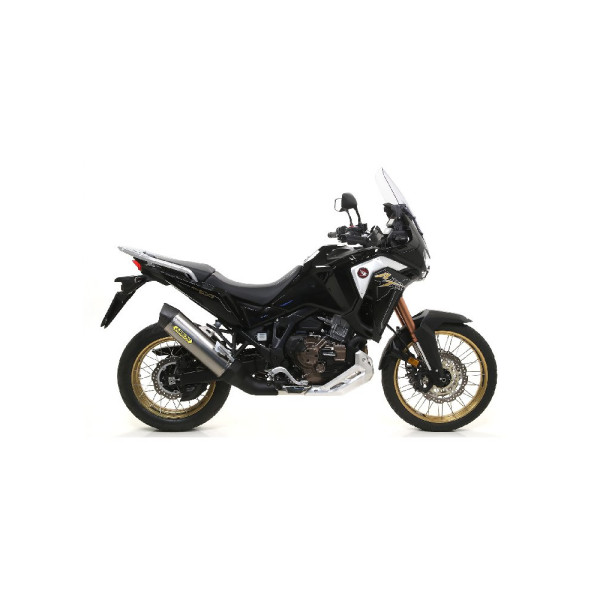 Глушник Arrow Honda CRF 1100 L Africa Twin 20-21 Maxi Race-Tech, Titanium + Carbon