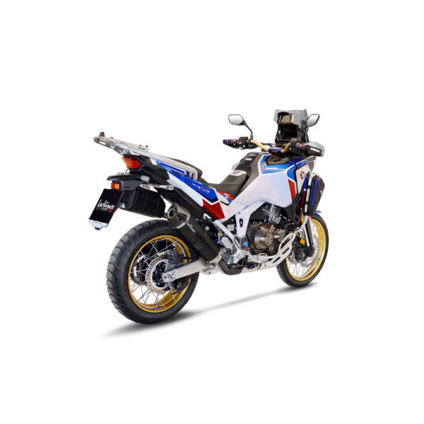 Вихлопна система LeoVince LV ONE EVO BLACK EDITION Slip-On, Нержавіюча сталь для Honda CRF 1100 L AFRICA TWIN/ADVENTURE SPORTS 20-