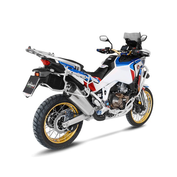 Випускний глушник LeoVince LV-12 Slip-On, Нержавіюча сталь для Honda CRF 1100 L Africa Twin/Adventure Sport/DCT 20-