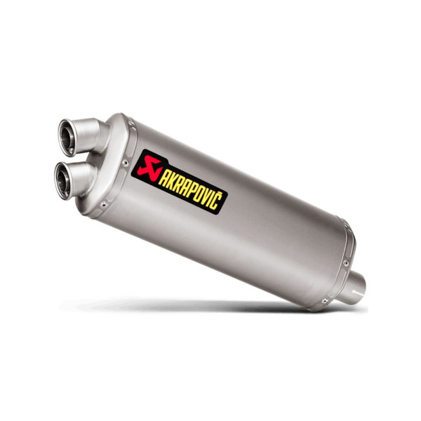 Глушник мотоцикловий Akrapović для Honda CRF1000L Africa Twin 18-19, CRF 1000 L Africa Twin Adventure Sports 18-19 Slip-On Line, Titanium