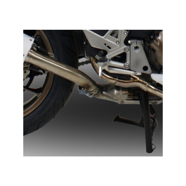 Глушник G.P.R Trioval Slip-On, Нержавіюча сталь - Honda CBF 600 / N 04-06