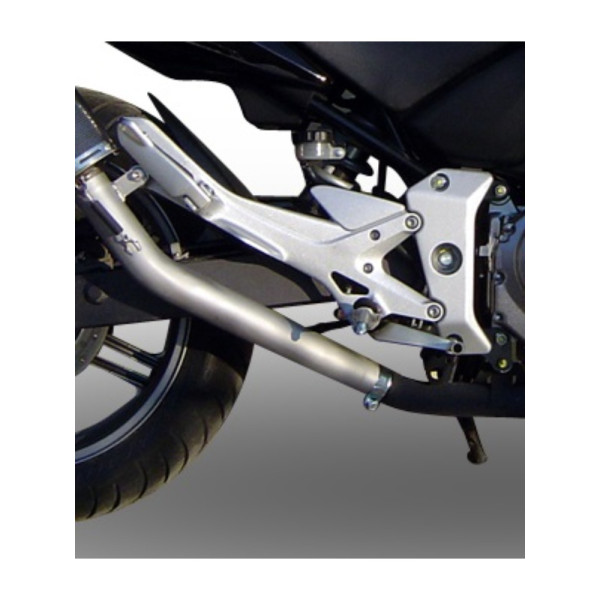 Глушник G.P.R Furore Nero High Level Slip-On, Чорний Алюміній - Honda CBF 600 / N 04-06
