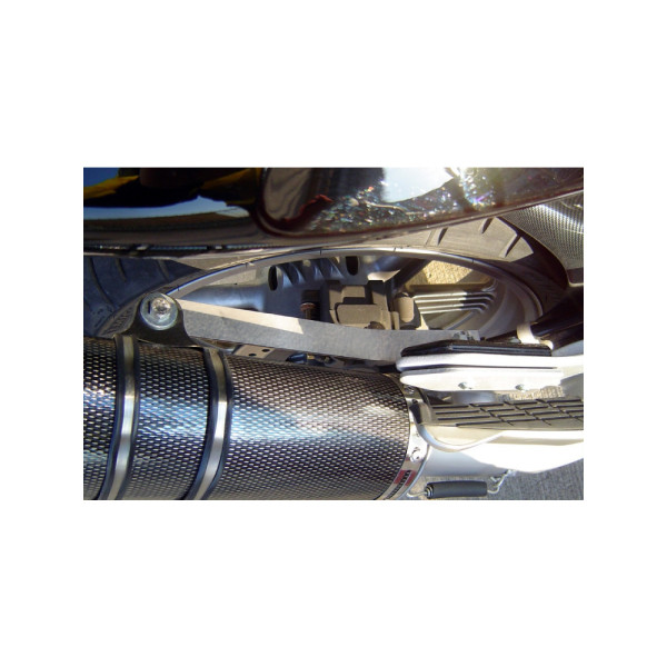 Глушник G.P.R Furore Nero High Level Slip-On, Чорний Алюміній - Honda CBF 600 / N 04-06