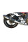 Глушник G.P.R Furore Nero Slip-On, Чорний Алюміній - Honda CBF 600 / N 04-06