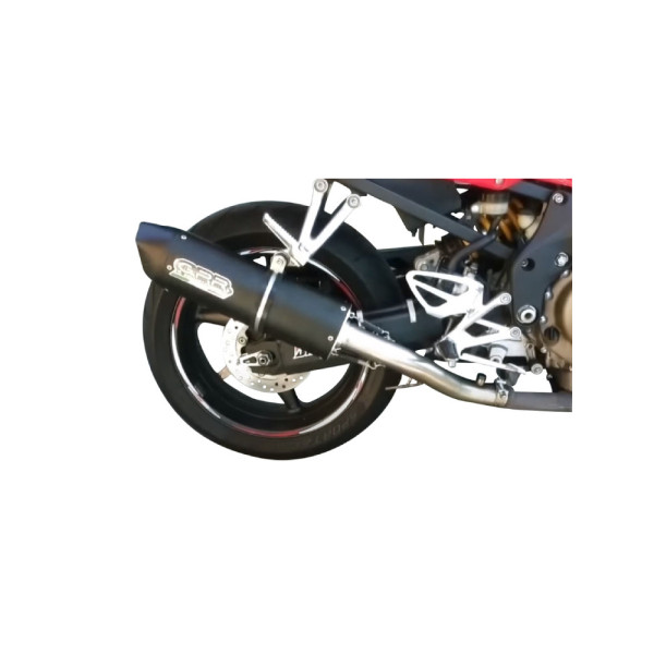 Глушник G.P.R Furore Nero Slip-On, Чорний Алюміній - Honda CBF 600 / N 04-06