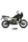 Глушник мотоцикловий Slip-On Line (Speed Edge) MIVV до Husqvarna Norden 901 (22-) срібний